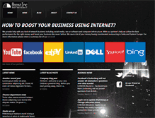 Tablet Screenshot of boostinc.com